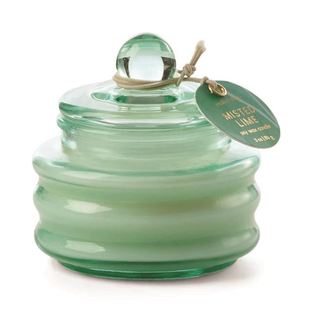 Paddywax-Paddywax Beam Small Glass Vessel Cam Mum Misted Lime 85 Gr-Mum-1-Milagron.com