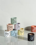 Paddywax-Paddywax Impressions Seramik Bardakta özel üretim Mum Rock On Roll-Mum-4-Milagron.com