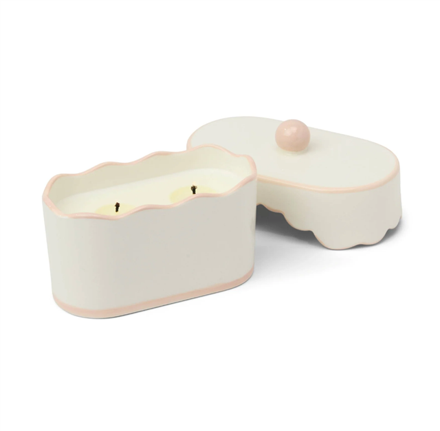 Paddywax Cherie Kutulu Seramik Kapaklı Mum Yuzu Woods Pink 155 Gr.