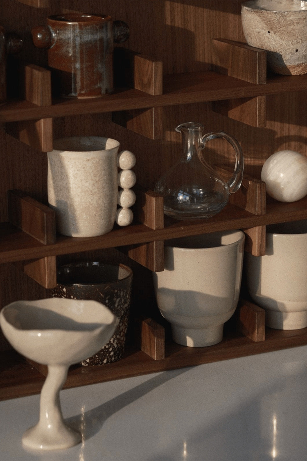 Paledin Design-Kaffe 3 - Kızıl Kahve-Duvar Rafı-3-Milagron.com