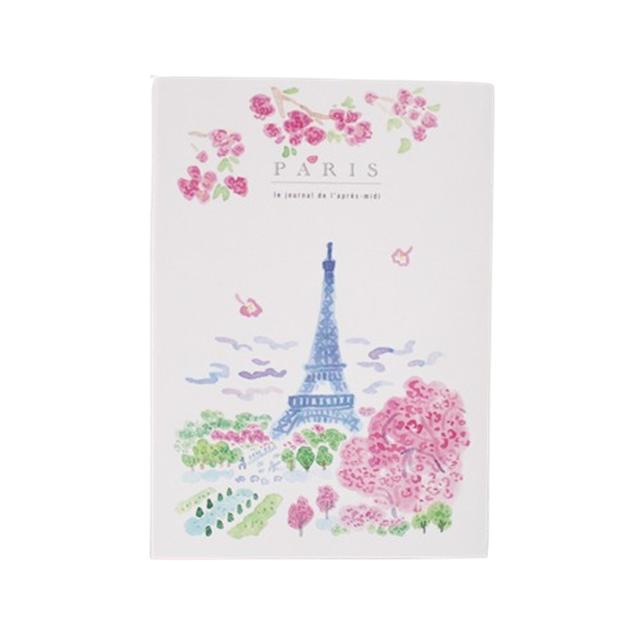 Pansy Daisy L'Après Travel Journal Seyahat Günlüğü Defteri - Paris Blossom