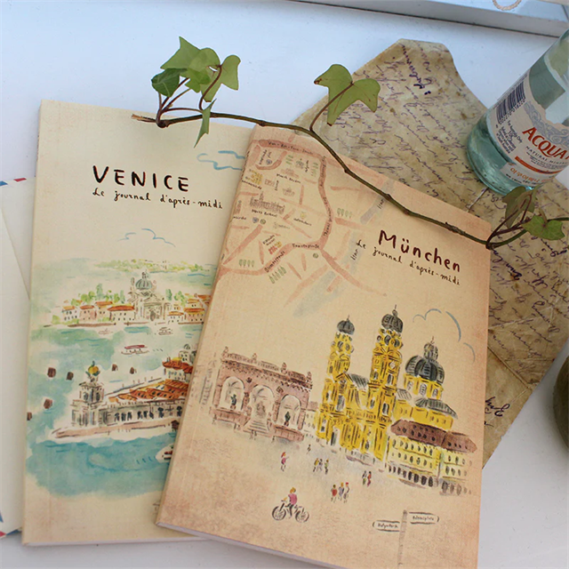 Pansy Daisy L'Après Travel Journal Seyahat Günlüğü Defteri - Venice