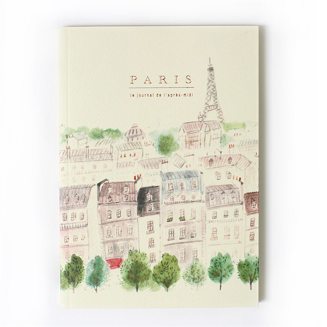 Pansy Daisy L'Après Travel Journal Seyahat Günlüğü Defteri - Paris