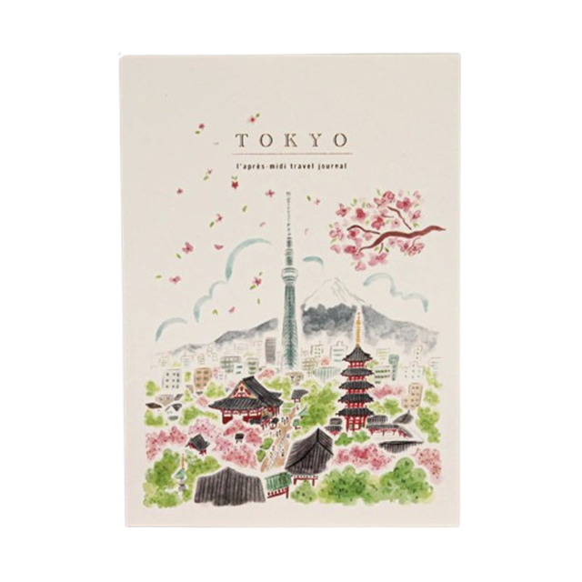 Pansy Daisy L'Après Travel Journal Seyahat Günlüğü Defteri - Tokyo (Tokyo Skytree)