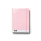 Pantone 13-2006 Pembe Sert Kapaklı Noktalı Not Defteri - L