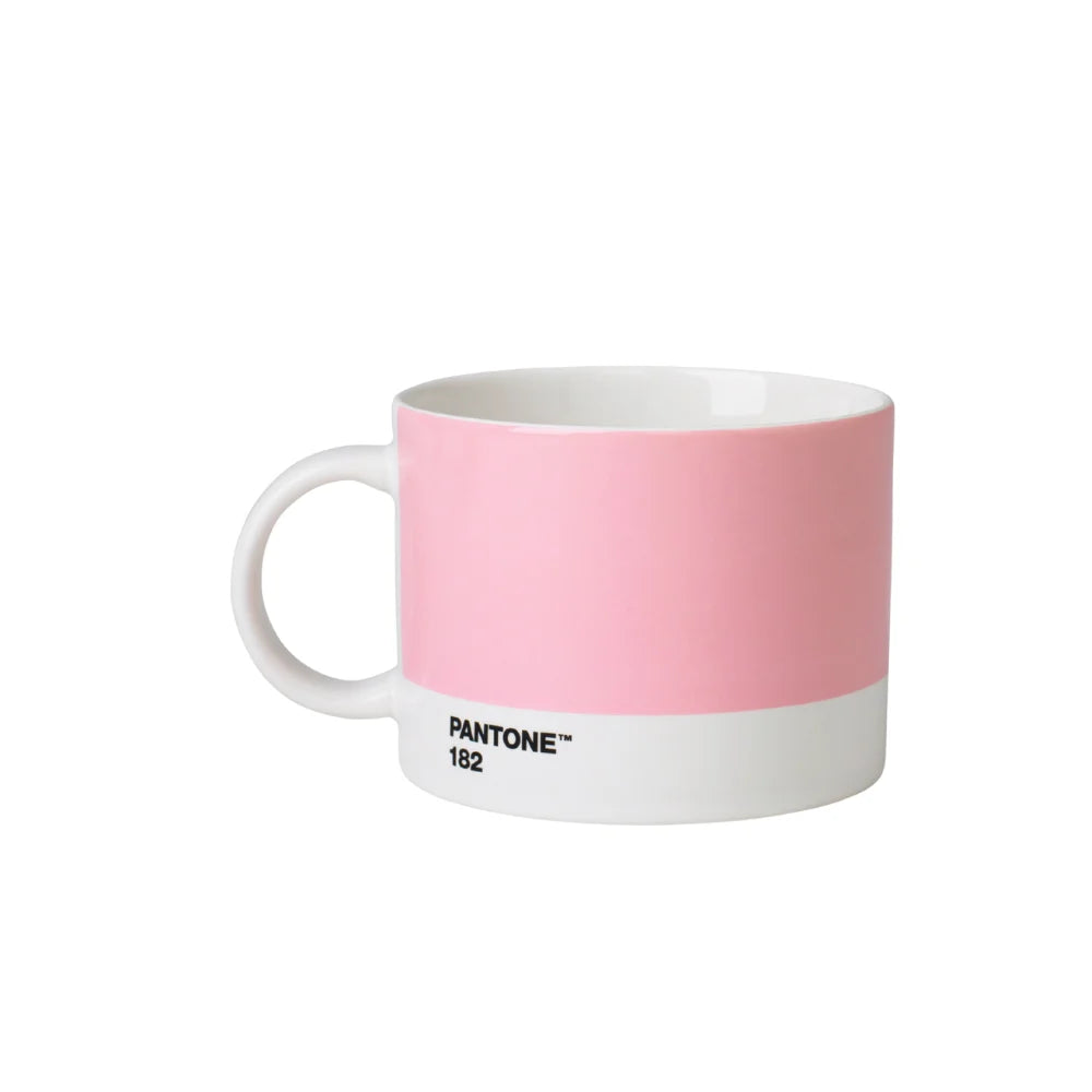 Pantone 182 Pembe Porselen Çay Fincanı