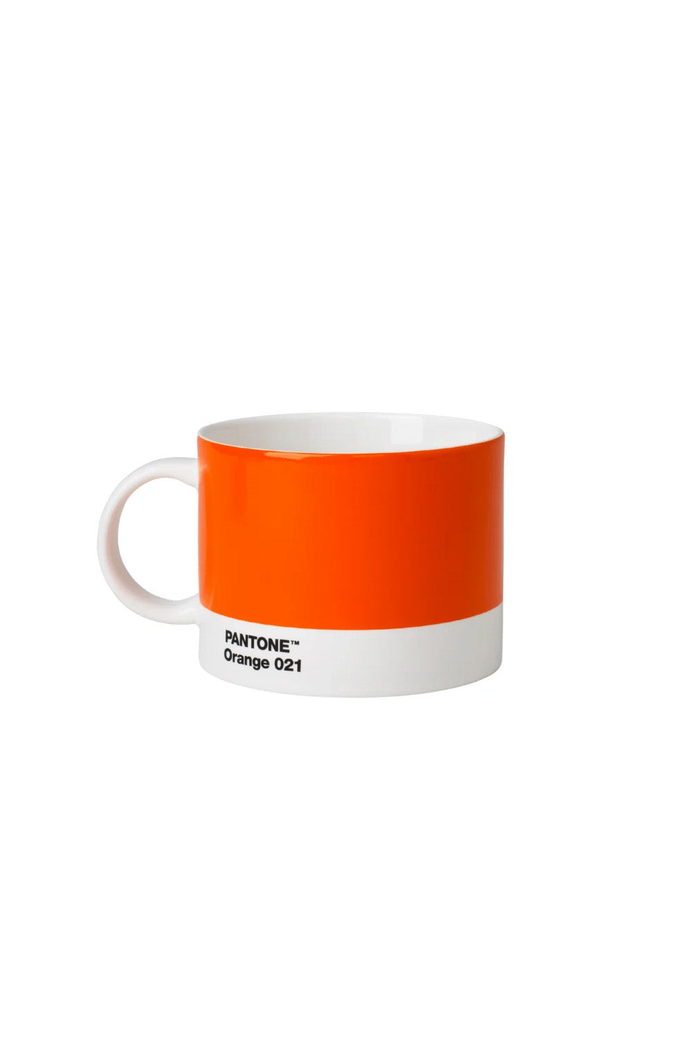 Panto-Pantone Orange 021 Turuncu Porselen Çay Fincanı-Kahve Fincanı-1-Milagron.com