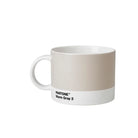 Pantone Warm Gray 2 Gri Porselen Çay Fincanı