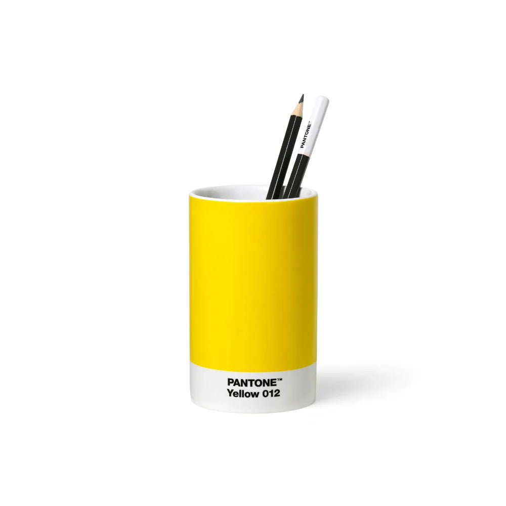 Pantone Yellow 012 Sarı Porselen Kalemlik