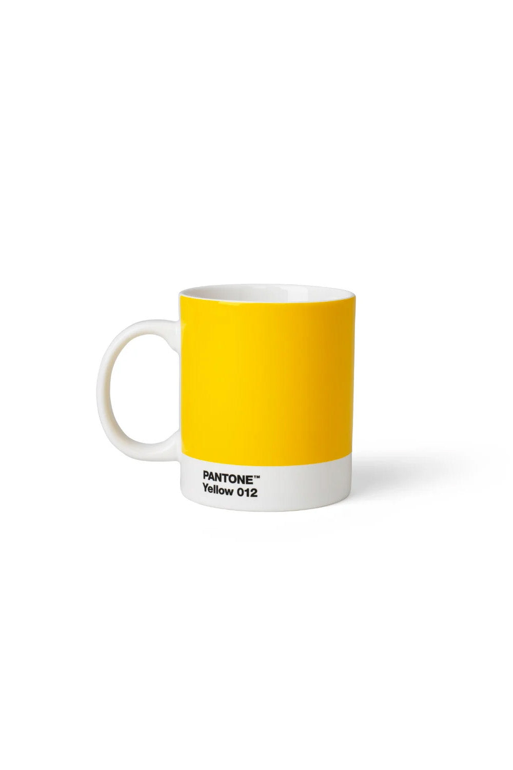 Panto-Pantone Yellow 012 Sarı Porselen Kupa-Kupa Bardak-1-Milagron.com