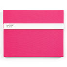 Pantone 18-2143 Koyu Pembe Sert Kapaklı Çizgisiz Not Defteri Ve Kalem