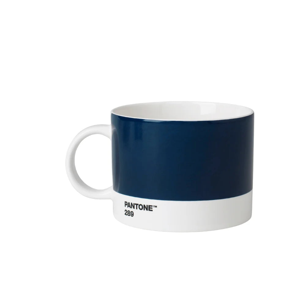 Pantone 289 Lacivert Porselen Çay Fincanı