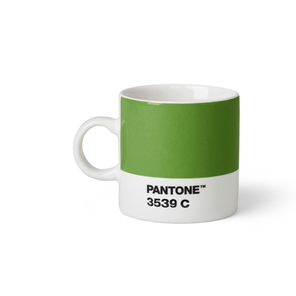 Pantone 3539 Yeşil Porselen Espresso Fincanı