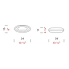 Loop Apli̇k 1L Beyaz Ø32X14Xh11 Cm R7S 1X120W