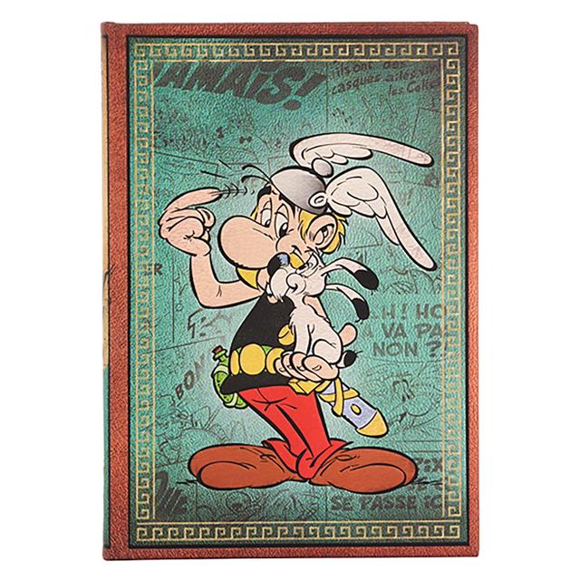 Paperblanks-Asterix The Gaul Sert Kapak 13x18 Çizgili Defter Pb9699 3-Çizgili-1-Milagron.com