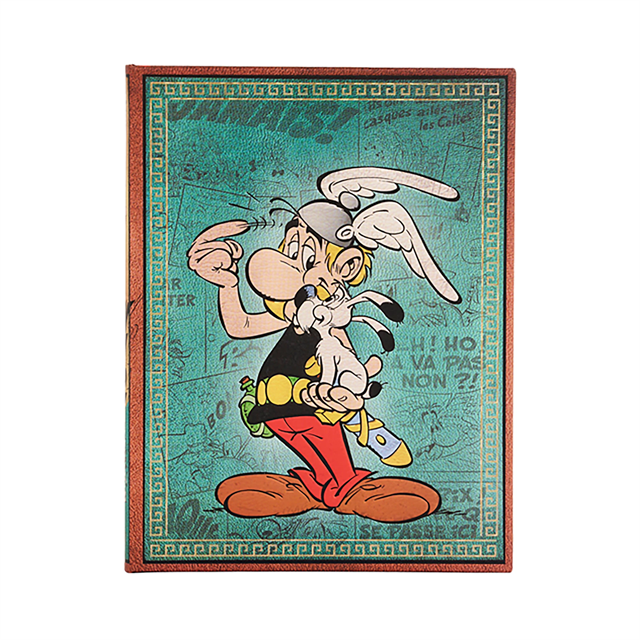 Paperblanks-Asterix The Gaul Sert Kapak 18x23 Çizgili Defter Pb9697 9-Çizgili-1-Milagron.com