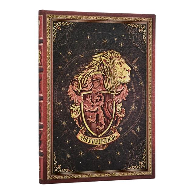Paperblanks-Harry Potter Collection Gryffindor Journal Sert Kapak 13x18 Çizgili Defter Pbd6511-Çizgili-1-Milagron.com