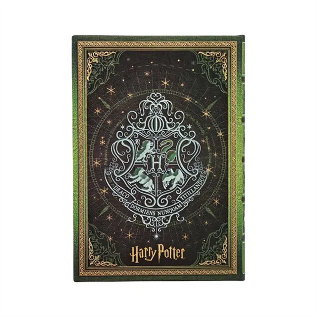Paperblanks-Harry Potter Collection Slytherin Journal Sert Kapak 13x18 Çizgili Defter Pbd6513-Çizgili-3-Milagron.com