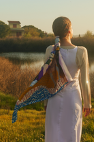 Parrmuse-İpek Fular - Artemis & Aktaion-Şal & Fular-4-Milagron.com