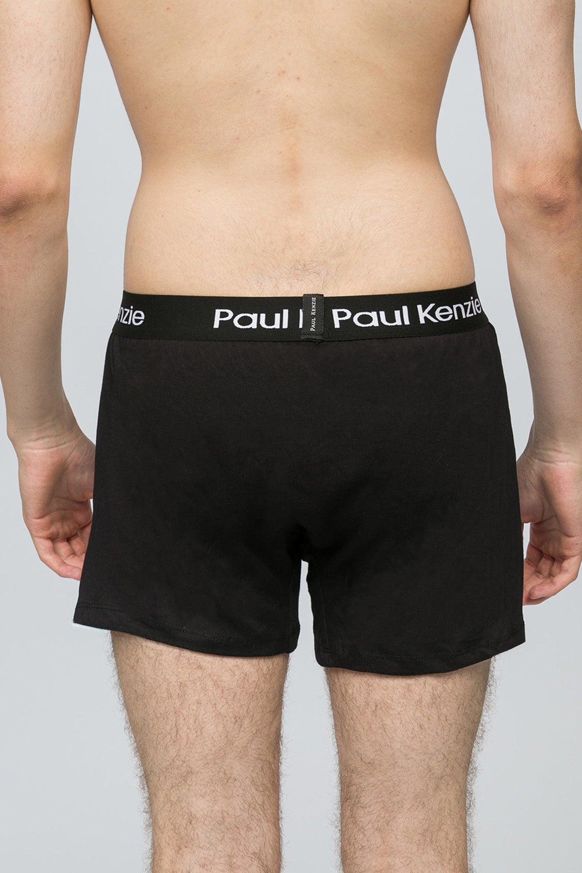2'Li Erkek Boxer Şort - Button Fly Blackish