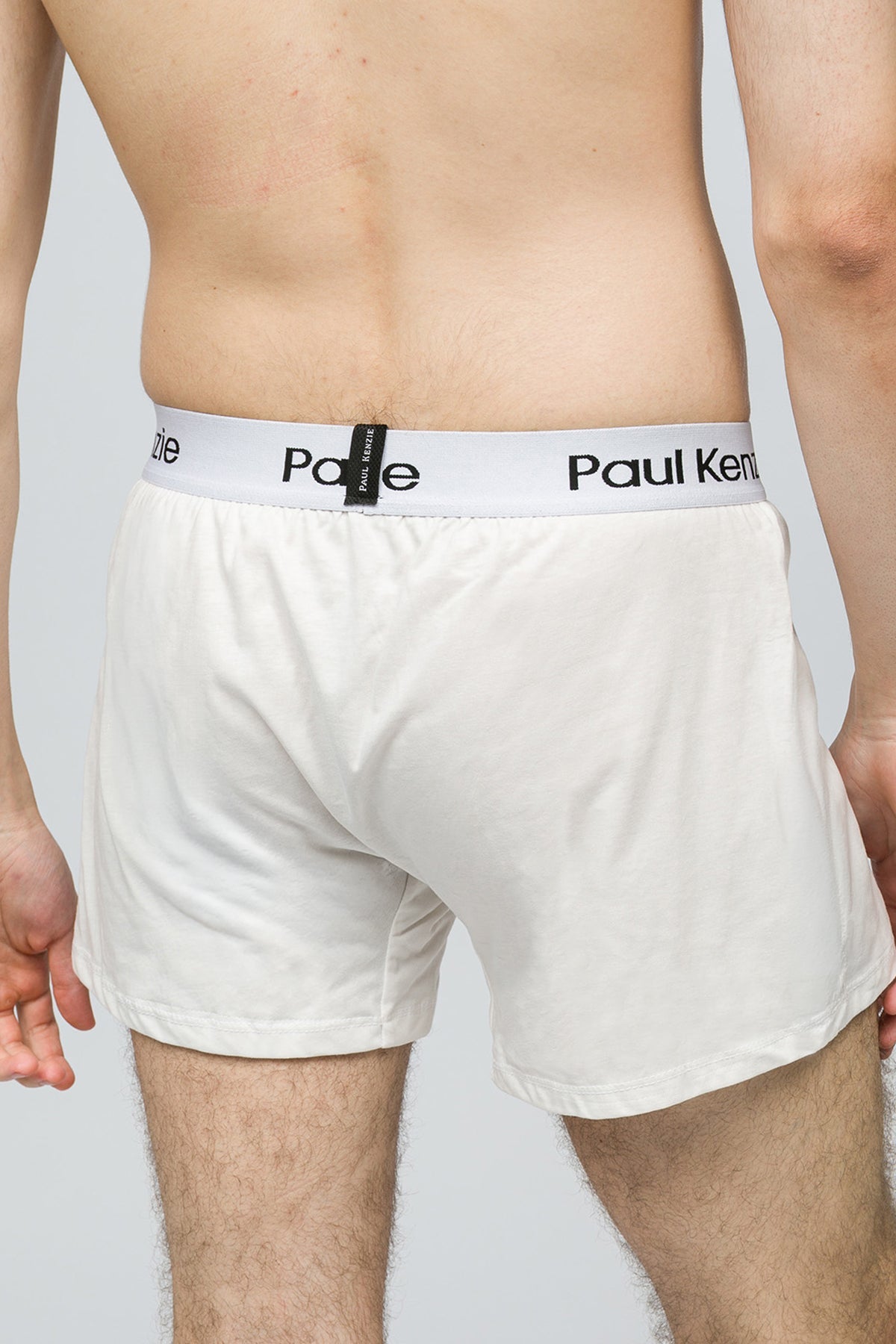 2'Li Erkek Boxer Şort - Button Fly Whitey