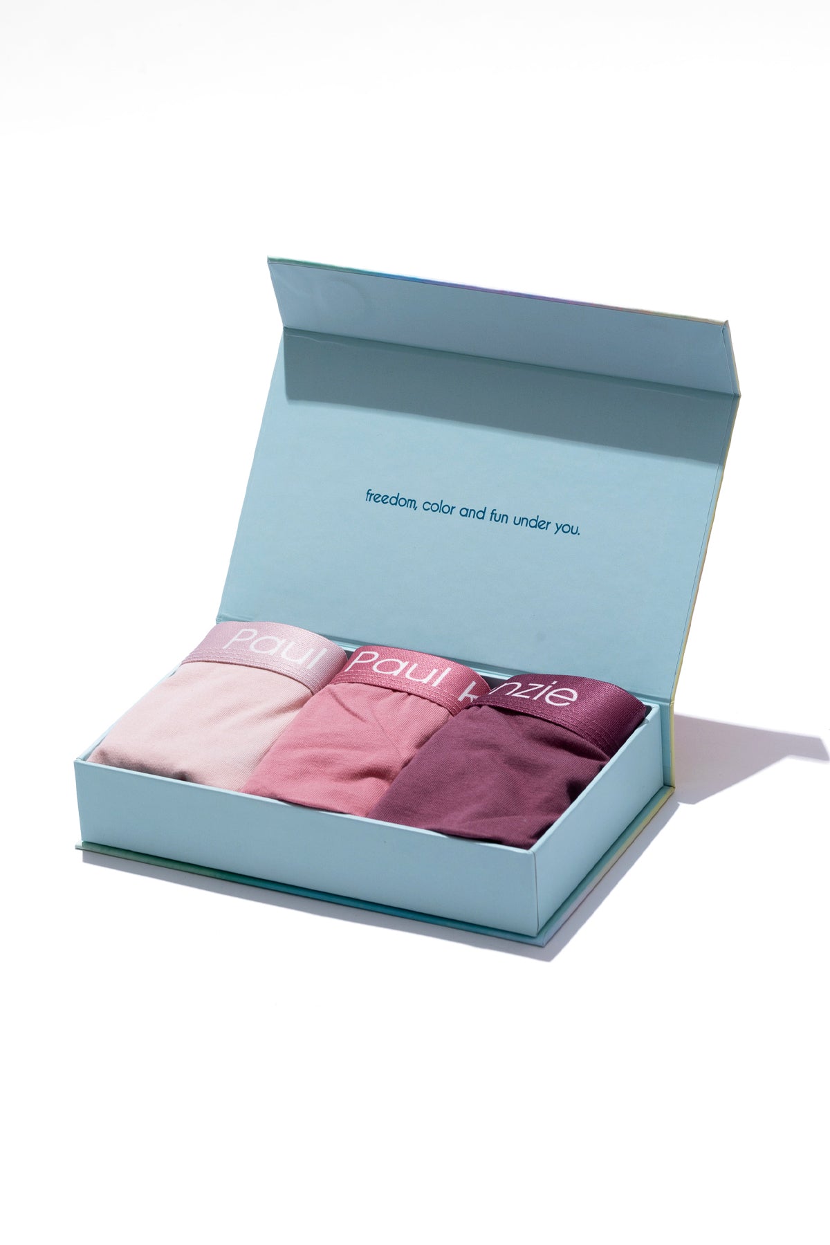 Paul Kenzie-3'lü Kadın Slip Külot Rainbow 6-Slip Külot-2-Milagron.com