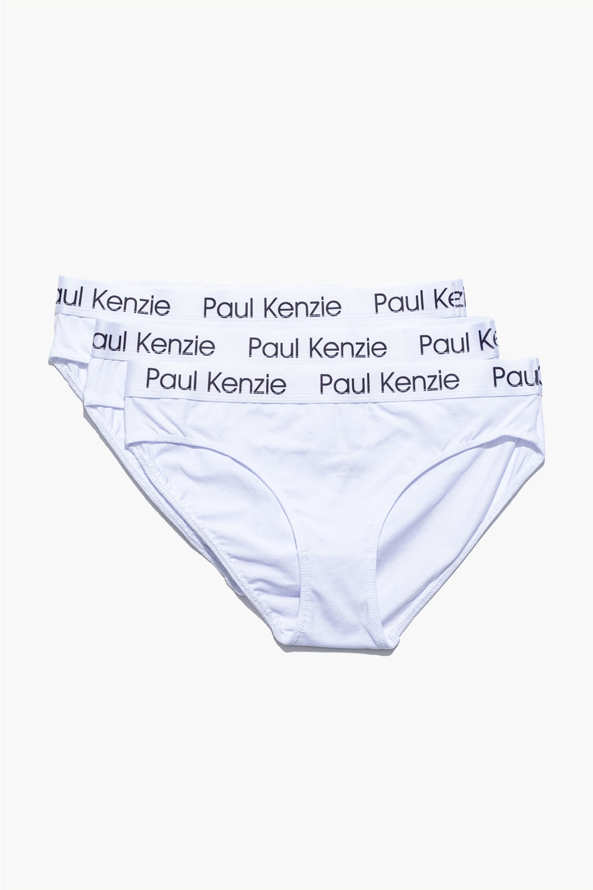 Paul Kenzie-3'lü Kadın Slip Külot Whitey-1-Milagron.com