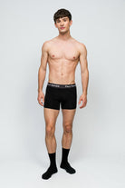 Paul Kenzie-5'li Erkek Boxer All Black-Boxer-3-Milagron.com
