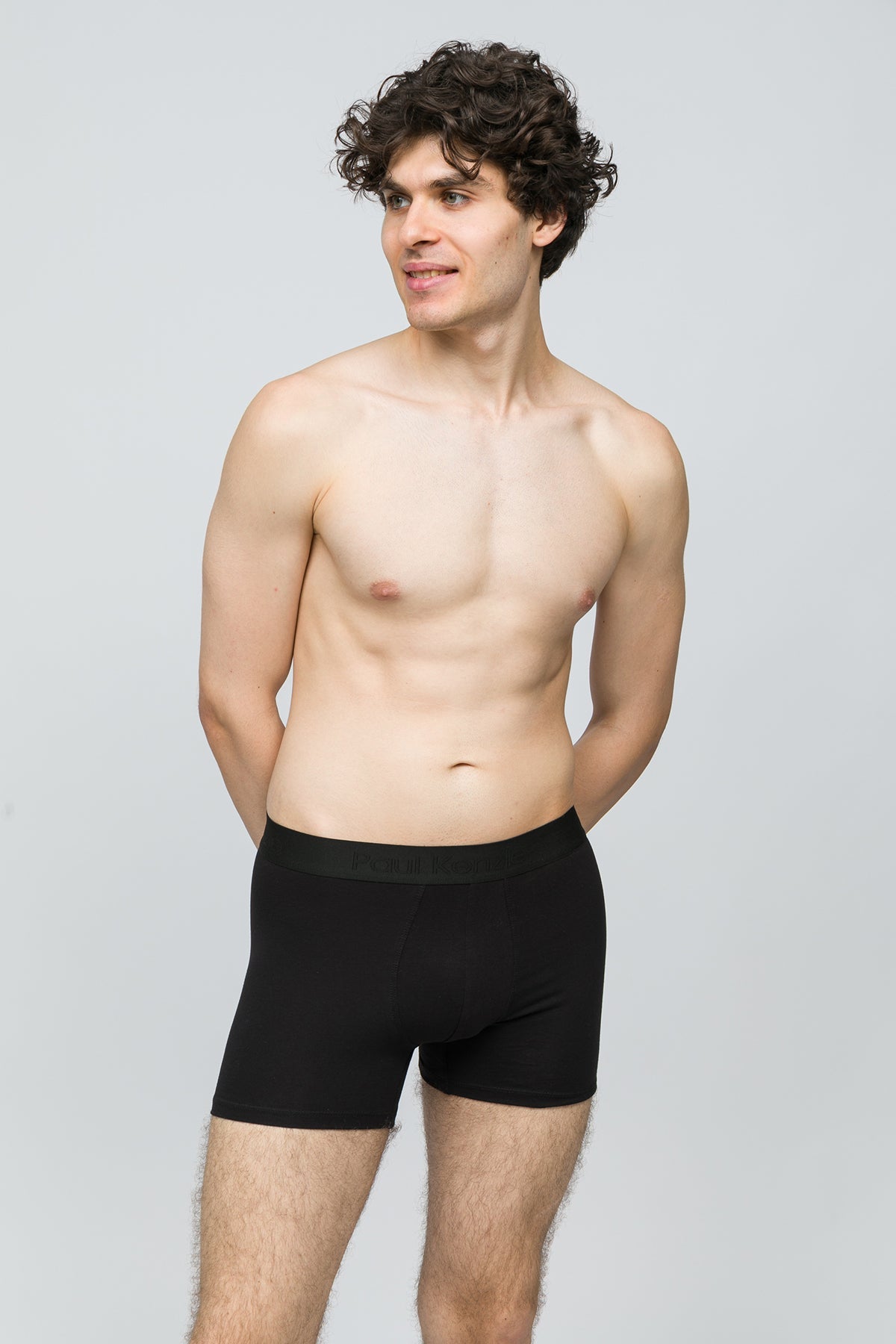 5'Li Erkek Boxer - Quite Black