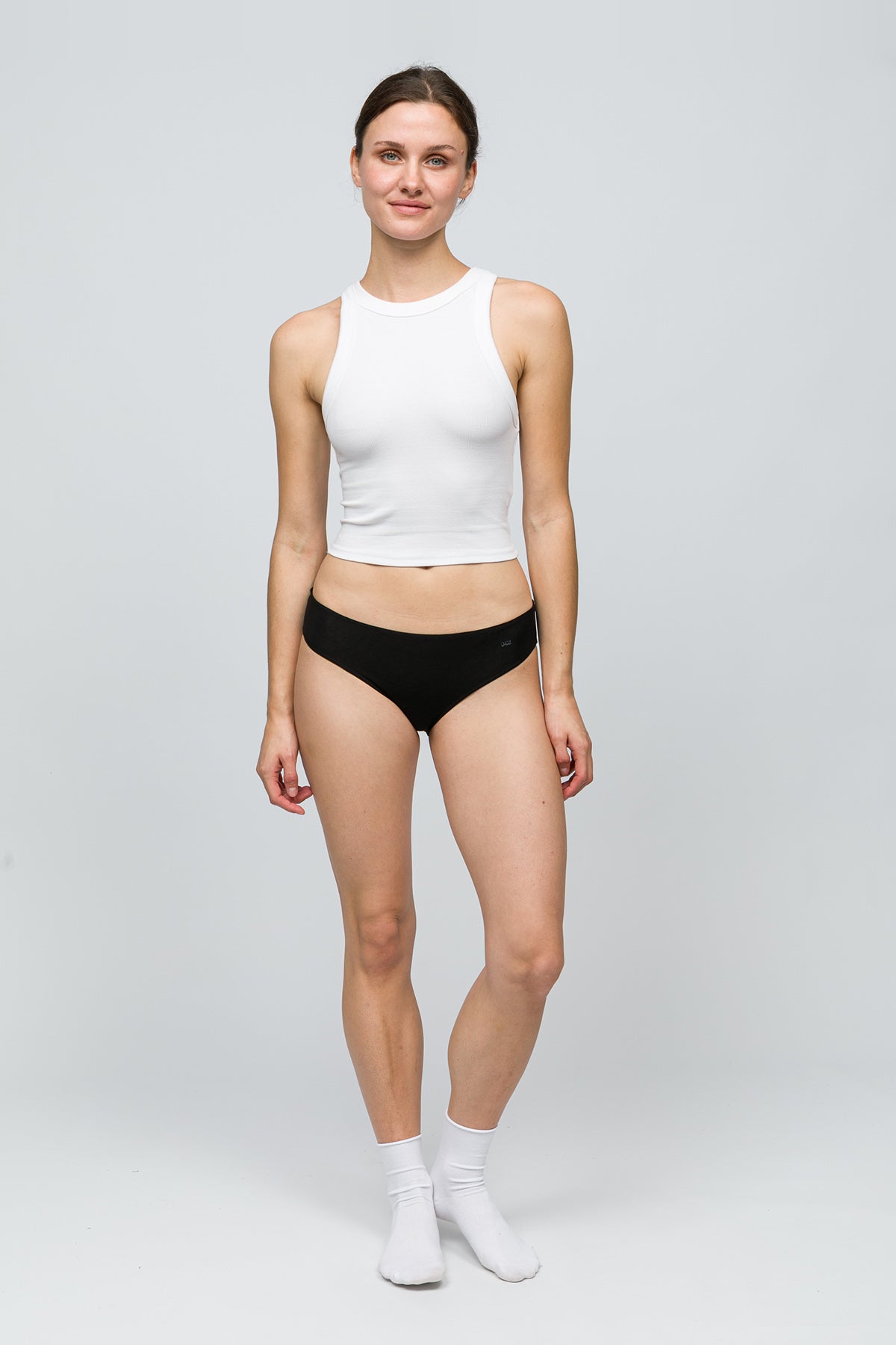 Paul Kenzie-5'li Kadın Slip Külot All Black-5-Milagron.com