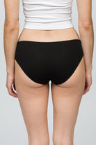 Paul Kenzie-5'li Kadın Slip Külot All Black-9-Milagron.com