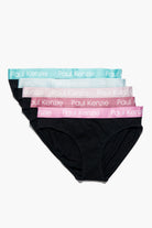 Paul Kenzie-5'li Kadın Slip Külot All Color-1-Milagron.com