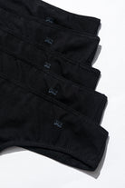 Paul Kenzie-5'li Kadın String Külot All Black-3-Milagron.com