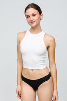 Paul Kenzie-5'li Kadın String Külot All Black-5-Milagron.com