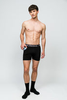 Paul Kenzie-Cepli Erkek Boxer Blackish Pockets-Boxer-4-Milagron.com