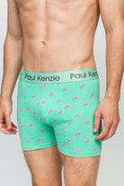 Paul Kenzie-Cepli Erkek Boxer Pink Birdy Pockets-Boxer-6-Milagron.com