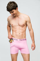 Paul Kenzie-Cepli Erkek Boxer Rainbow 2 Açık Pembe Pockets-Boxer-6-Milagron.com