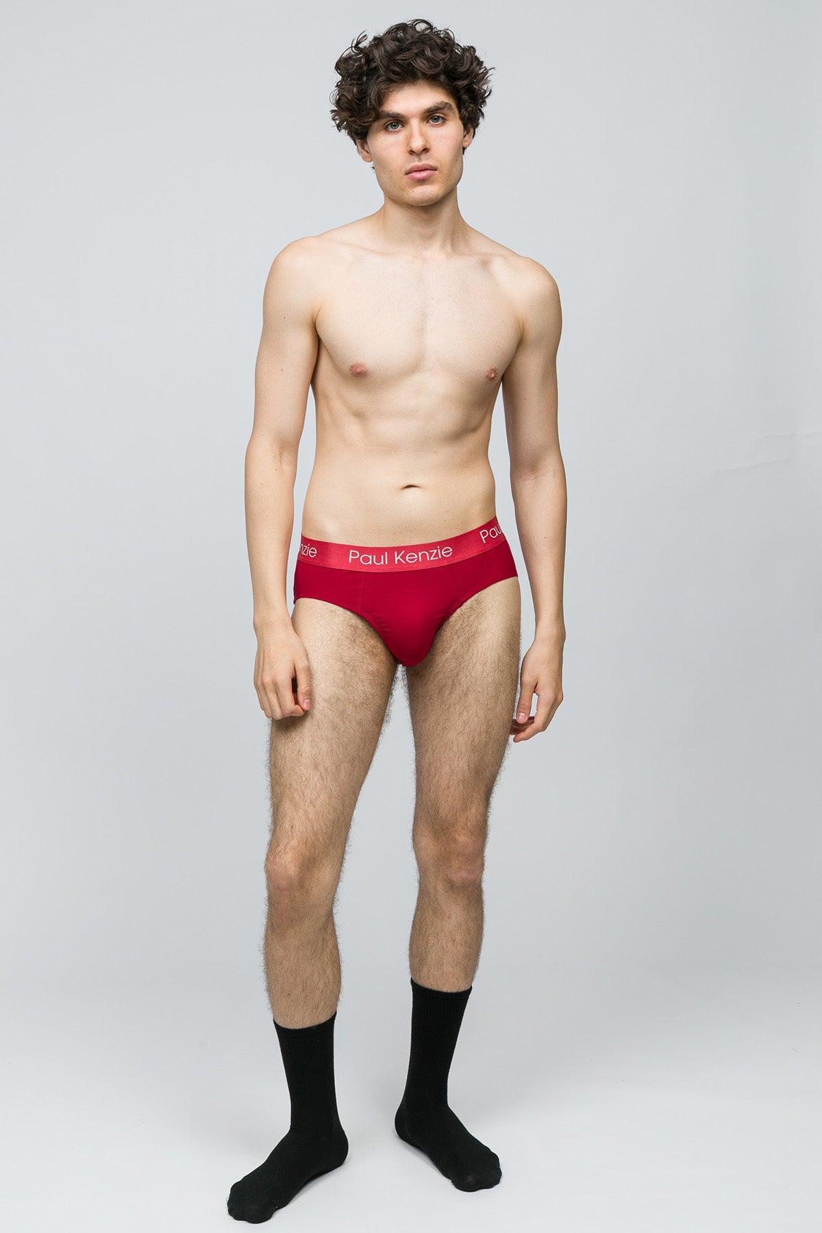 Paul Kenzie-Christmas Collection 3'lü Erkek Slip Külot Holly-3-Milagron.com