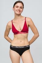 Paul Kenzie-Christmas Collection 3'lü Kadın Slip Külot Holly-9-Milagron.com