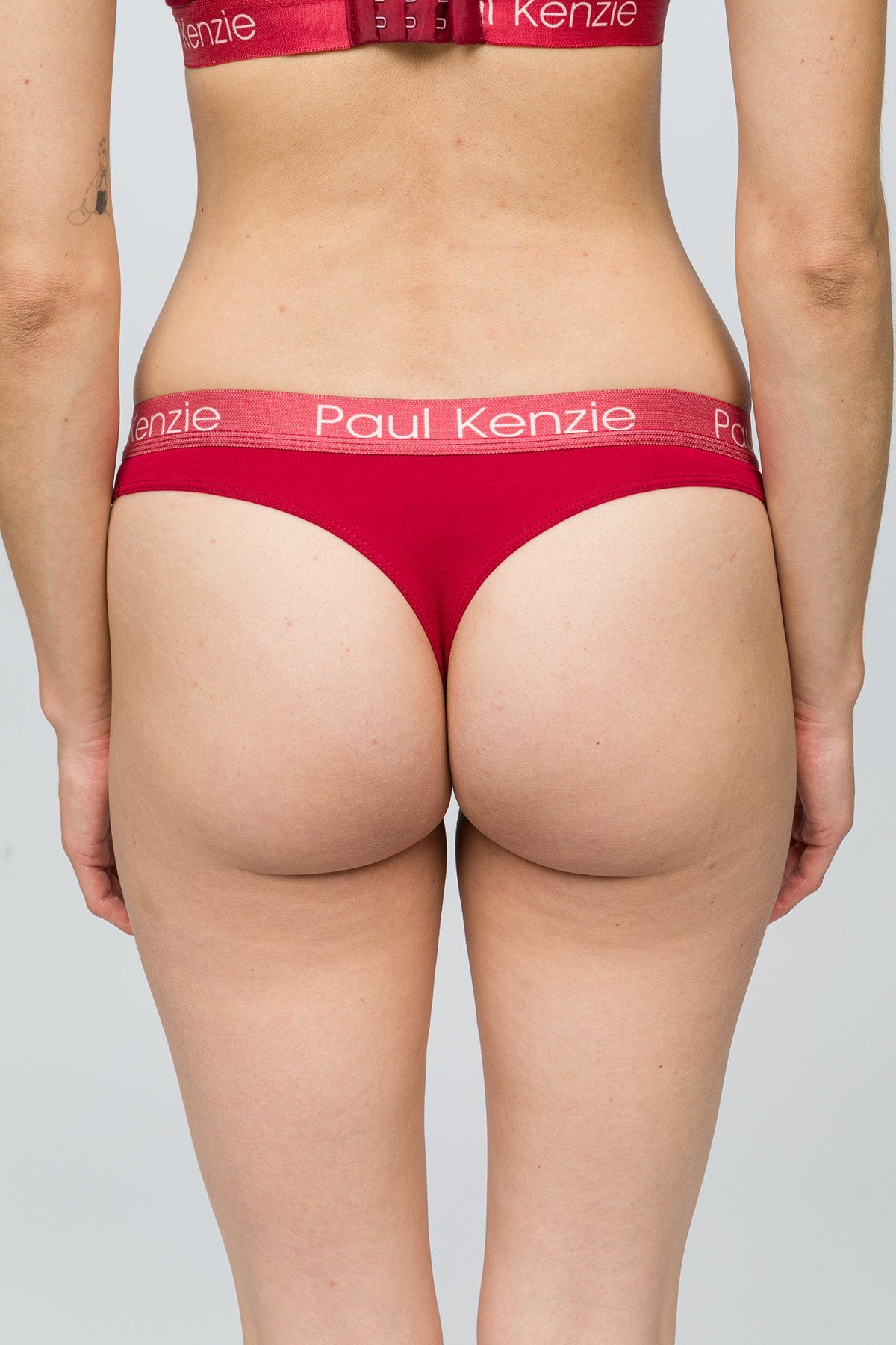 Paul Kenzie-Christmas Collection 3'lü Kadın String Külot Holly-5-Milagron.com