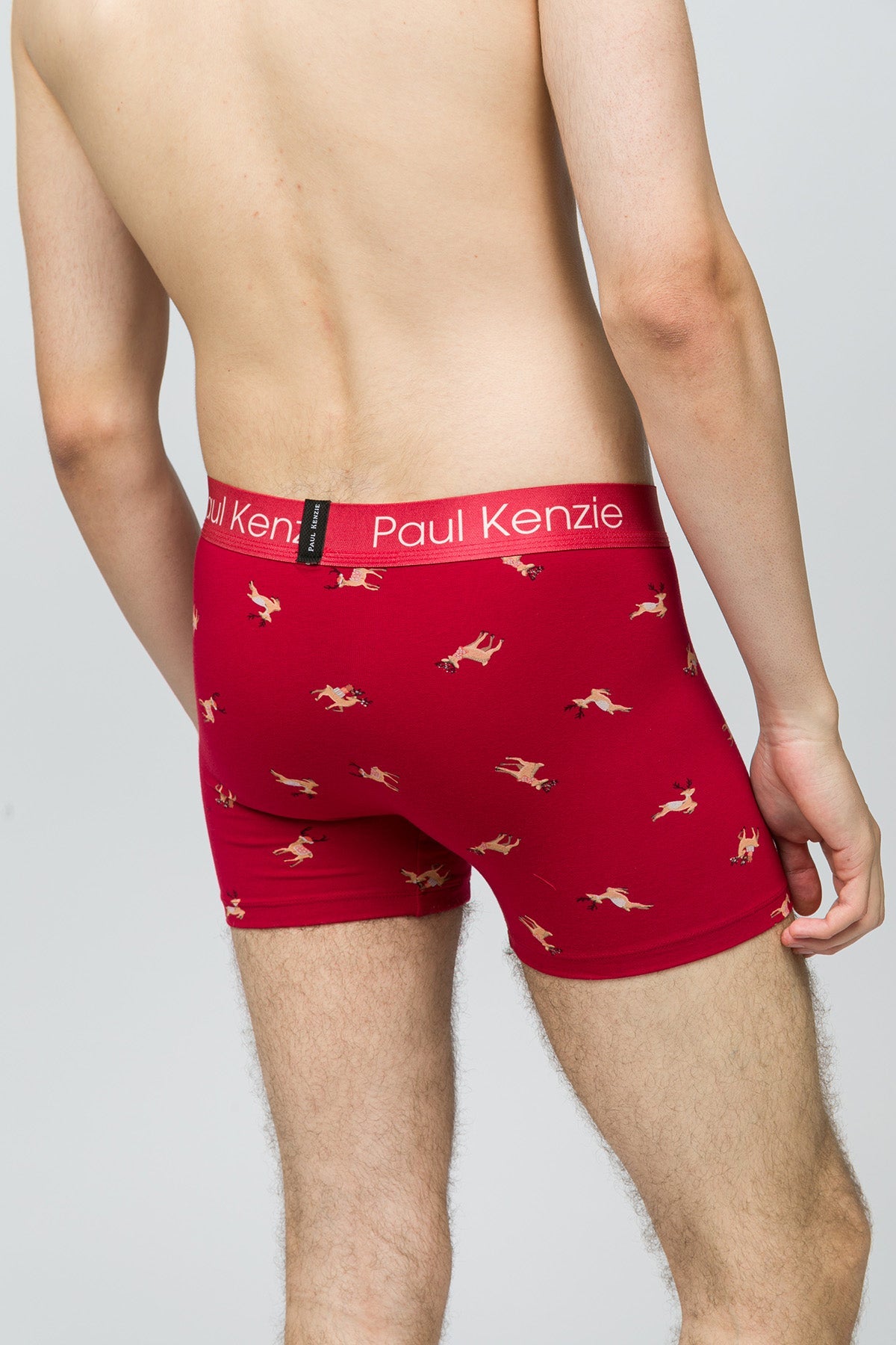 Paul Kenzie-Christmas Collection Erkek Boxer Reindeer Kisses-7-Milagron.com