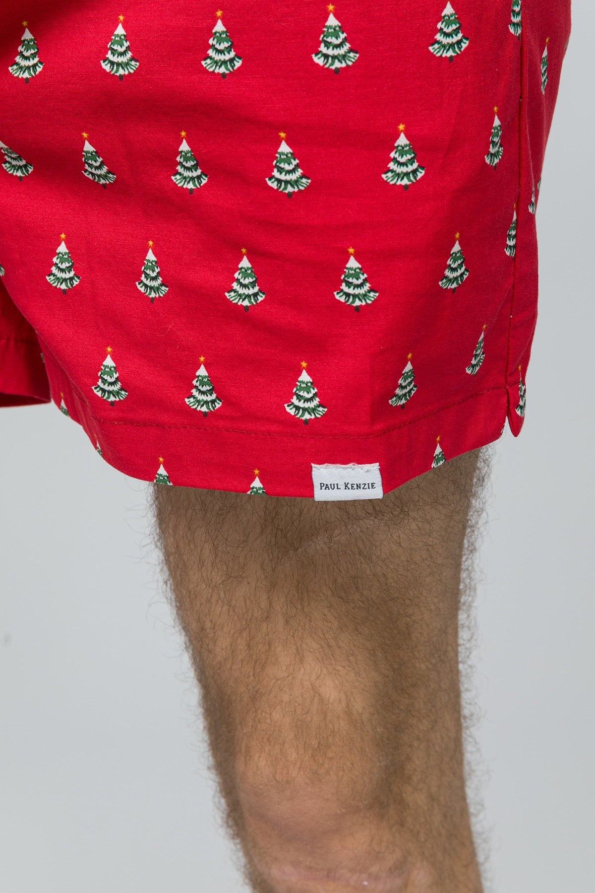 Paul Kenzie-Christmas Collection Erkek Ev şort Pine-6-Milagron.com
