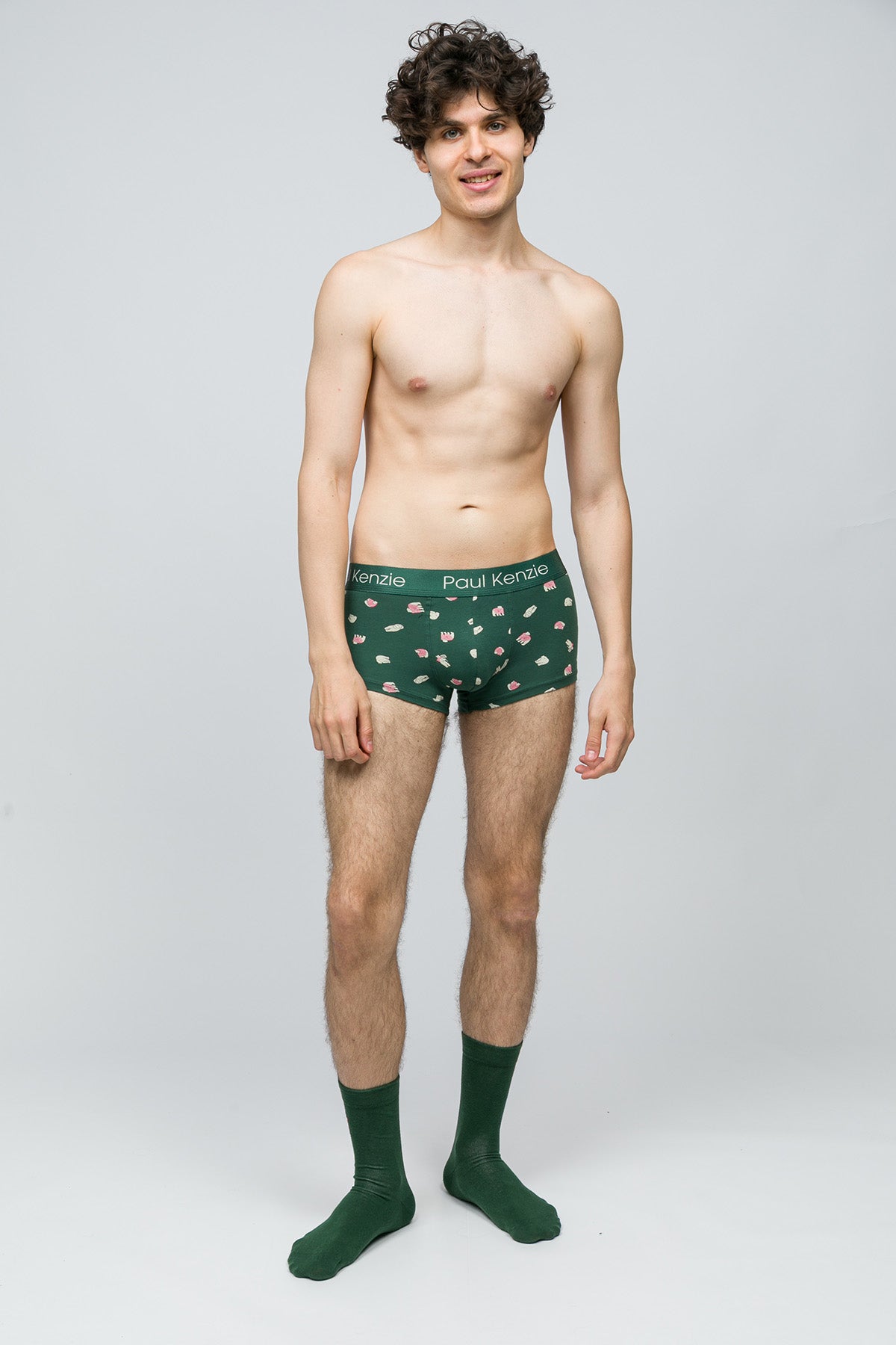 Paul Kenzie-Christmas Collection Erkek Trunk Boxer Beary-3-Milagron.com