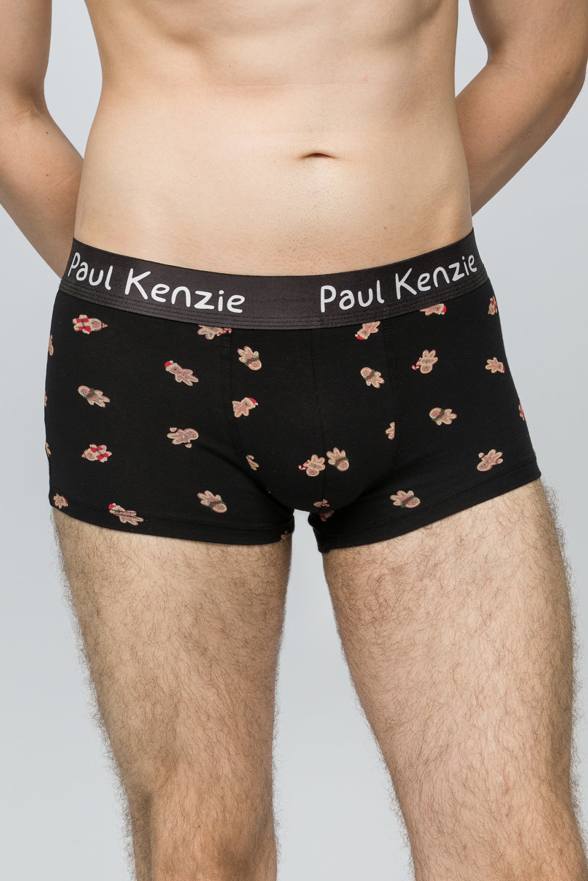 Paul Kenzie-Christmas Collection Erkek Trunk Boxer Ginger Bells-5-Milagron.com