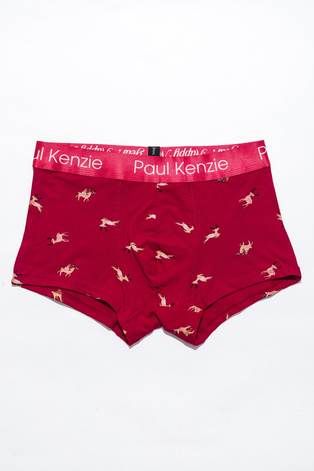 Paul Kenzie-Christmas Collection Erkek Trunk Boxer Reindeer Kisses-1-Milagron.com