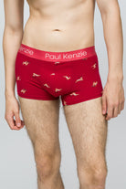 Paul Kenzie-Christmas Collection Erkek Trunk Boxer Reindeer Kisses-5-Milagron.com
