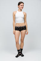 Paul Kenzie-Christmas Collection Kadın Boyshort Külot Ginger Bells-3-Milagron.com