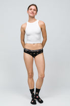 Paul Kenzie-Christmas Collection Kadın Cheeky Külot Ginger Bells-3-Milagron.com