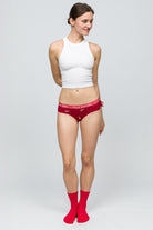 Paul Kenzie-Christmas Collection Kadın Cheeky Külot Reindeer Kisses-3-Milagron.com