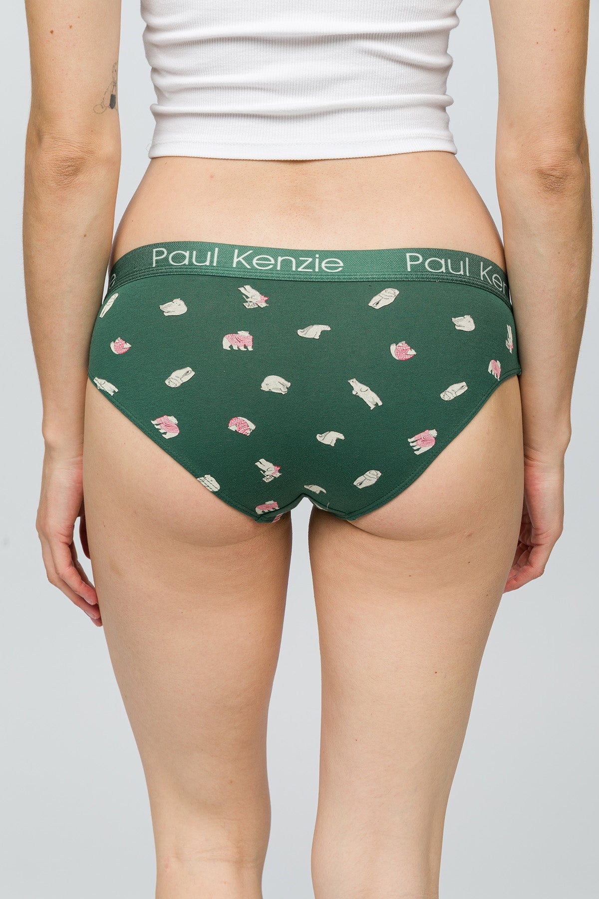 Paul Kenzie-Christmas Collection Kadın Slip Külot Beary-7-Milagron.com